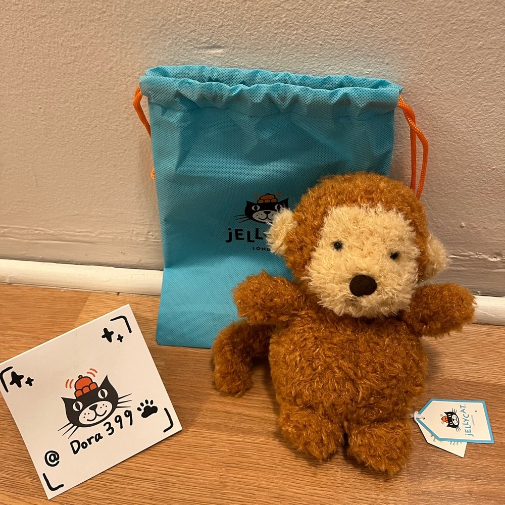 Jellycat Little Monkey Plush – New with Dust Bag